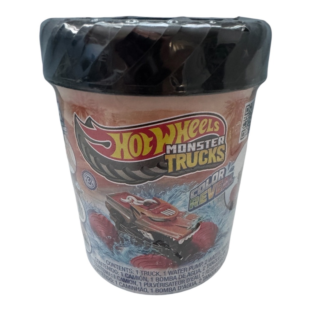 HOT WHEELS MONSTER TRUCKS Color Reveal Surprise Mystery Truck-NEW